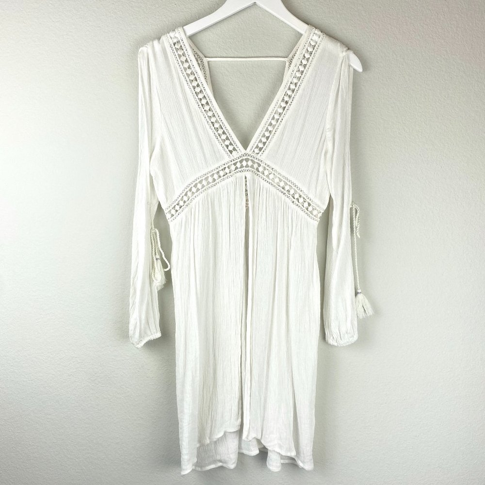Sun & Shadow Beach Cover-up Tunic Dress Swim | XXS